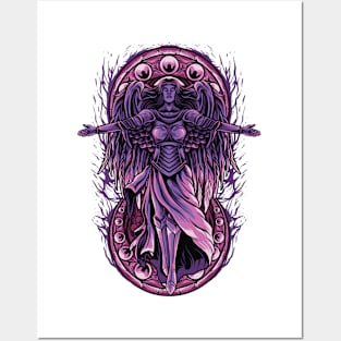 Guardian Goddess Angel Posters and Art